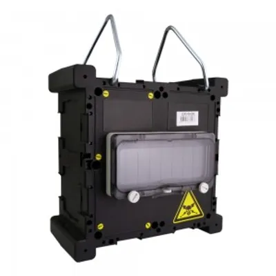 Produktbild von Stromverteiler mit Griff und Betätigungsklappe Minibox Hängeverteiler 215x215x120 TpE 0937