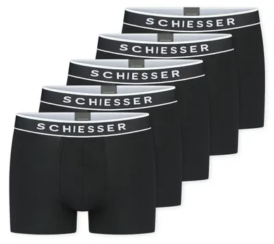 Produktbild von Schiesser Herren Boxershorts 95/5 Organic Baumwolle | 5er Pack | 7851