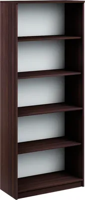 Produktbild von Bücherregal Regal Holzregal Standregal Wandregal Büroregal 180x60x24cm wenge