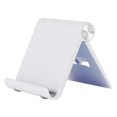 Produktbild von Handyständer für Tisch, Verstellbarer Handy Halterung Schreibtisch, Faltbare Handy Ständer Handyhalter Tablet Ständer für 4-7,9 Zoll(Weiß)