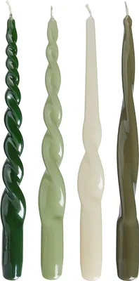 Produktbild von BUTLERS Kerzen TWISTED 4er-Set