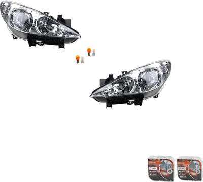 Immagine prodotto di Johns, Fari + Laser Osram Night Breaker adatto per Peugeot 307 07/05- Set LR 620886 620686