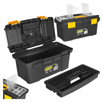 Produktbild von Geko Werkzeugkiste 16 Zoll mit Organizern 41 cm