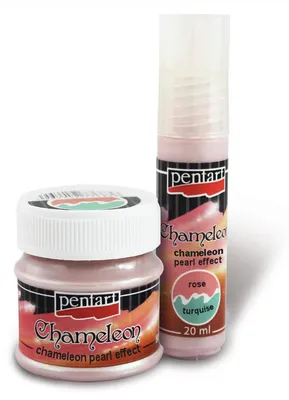 Produktbild von Pentart Chameleon Perlglanz-Acrylfarbe 50 ml - Flieder-Gold