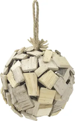 Produktbild von Dekokugel aus Holz Ø 25 cm natur