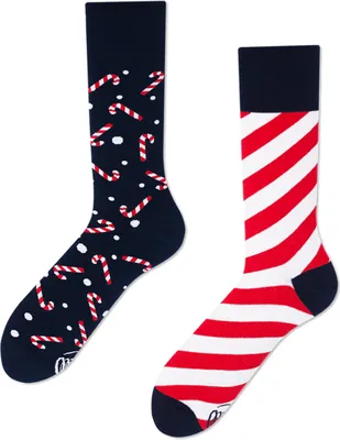 Obrázek produktu pro Many Mornings Merry Christmas ponožky Sweet Xmas tmavě modré velikost 35-38