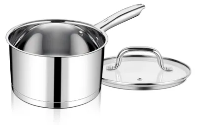 Obrázek produktu pro Rendlík indukční - Nerezová ocel - 2,8 l - Ø 18 cm - Skleněná poklice