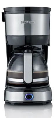 Produktbild von Severin KA 4819, Filterkaffeemaschine, Gemahlener Kaffee, 750 W, Schwarz, Edelstahl
