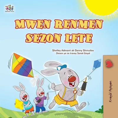 Produktbild von I Love Summer (Haitian Creole Children's Book)