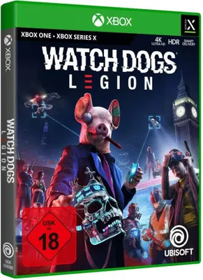 Obrázok produktu pre Ubisoft Watch Dogs Legion, Xbox One, Režim multiplayer, M (Mature), Fyzické médiá