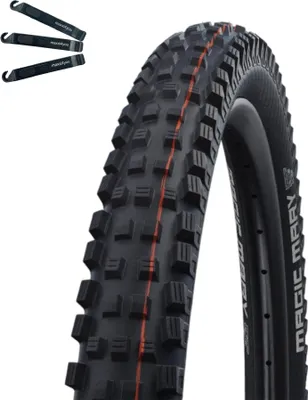 Immagine prodotto di 1 x pneumatico pieghevole Schwalbe Magic Mary Addix Soft Evolution Line nero 60-559 (26 x 2,35) incl. leva per pneumatici maxxi4you