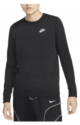Produktbild von Nike W Nsw Club Flc Crew Std Black/White S