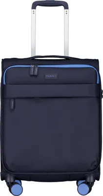 Produktbild von Franky Blauer Kabinentrolley 55.5 cm mit 4 Rollen, TSA-Schloss und Frontfächern