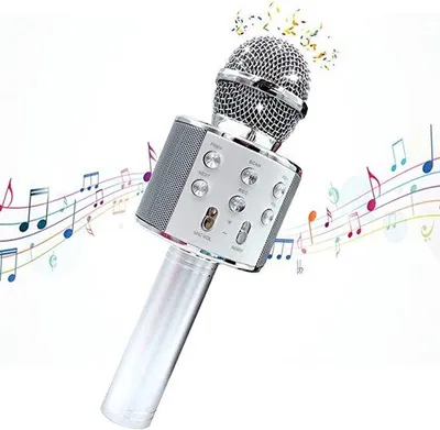 Obrázok produktu pre Detský mikrofón na karaoke, dynamický, od 4 rokov