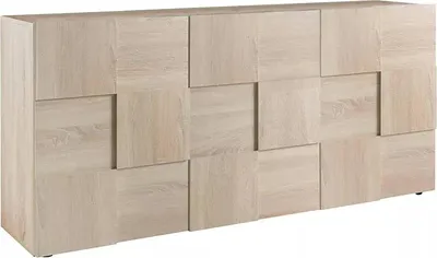 Immagine prodotto di Dmora Credenza Ulysses 43x181x84h cm Marrone Rovere, Apertura Battente 3 Ante  Italy