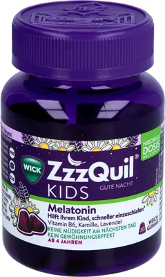 Immagine prodotto di WICK ZzzQuil Good Night Kids gommose morbide con melatonina, 30 pz. Orsetti gommosi