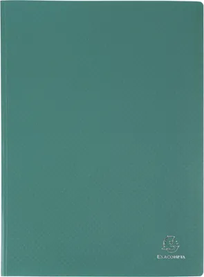 Produktbild von EXACOMPTA Sichtbuch DIN A4 PP 100 Hüllen grün