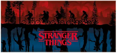 Zdjęcie produktu dla Mata do gier „Stranger Things: Upside Down” w rozmiarze XXL