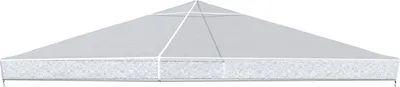 Produktbild von Abdeckung Pavillon 3x3m, wasserdicht stabil Winterfest Schutzhaube, Pavillondach Ersatzbezug für Gartenpavillon, Ersatzdach Regenschutz Plane für Gartenzelt, Transparent Aosom