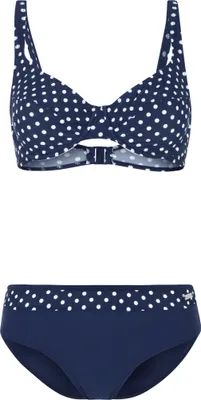 Produktbild von LASCANA Bügel-Bikini marine-weiß Größe 36 Cup B