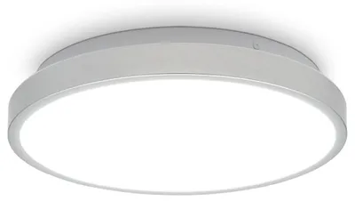 Image de B.K.Licht Plafonnier LED 12 Watt spéciale salle de bain I lampe de salle de bain I Ø29 cm I lumière blanche neutre 4000 K I protection contre les éclaboussures IP44 I cadre argenté