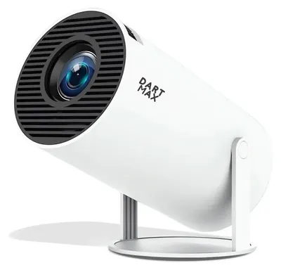 Produktbild von Gordon G908 Mini-Projektor, 4K-Auflösung, 1080p, WLAN, weiß