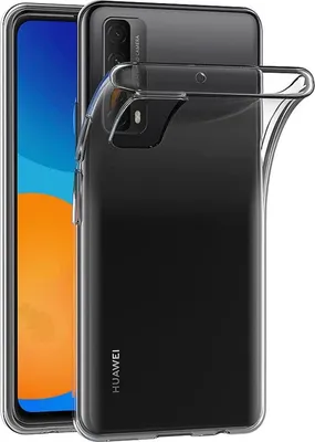 Produktbild von Conie Silikon Schutzhülle für Huawei P Smart 2021 Tasche klar Case Cover Bumper Hülle durchsichtig in transparent