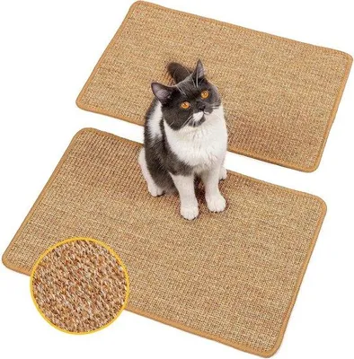 Produktbild von Famanu Kratzmatte für Katzen - Natürliche Sisaloberfläche