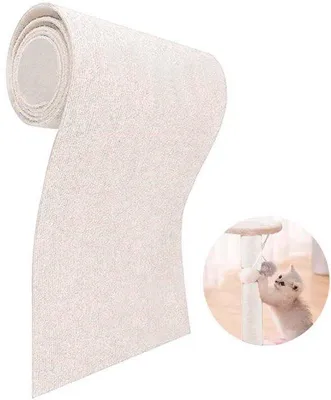 Obrázek produktu pro Samolepicí lezecká podložka pro kočky, DIY nástěnná samolepicí lezecká podložka pro kočky, ochrana proti poškrábání pohovky, lezecká podložka pro kočky, samolepicí fóliové podložky (béžová, 40 x 100 cm)
