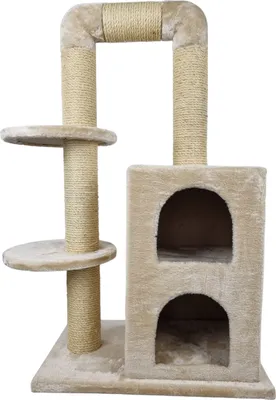 Zdjęcie produktu dla Drapak Topmast Indy - beżowy - 54 x 34 x 92 cm