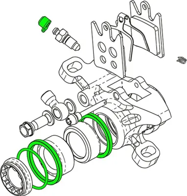 Image de Kit de joints Hope V2 Noir Noir One Size