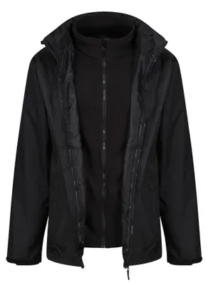 Produktbild von Regatta - "Classic" Jacke 3 in 1 für Herren FK2695 (L) (Schwarz)
