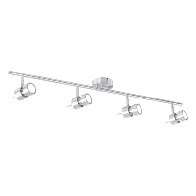 Produktbild von Steinhauer Strahler Natasja LED 4-flammig Silber Matt 120x18cm