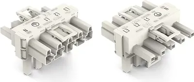 Produktbild von Wago 770-672, Weiß, Polyamid, IP20, 25 A, -35 - 85 °C, 54 mm