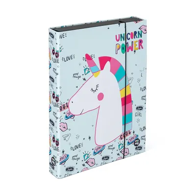 Obrázek produktu pro Oxybag Box na sešity A4 Jumbo Unicorn iconic
