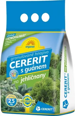 Obrázok produktu pre Cererit ORGAMIN s guánom pre ihličnany a kríky 2,5kg
