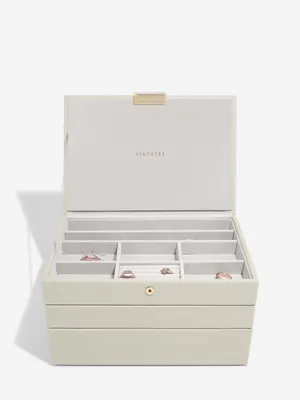 Imagen del producto de STACKERS AVENA - Caja para joyas - Caja de almacenamiento - Soporte para joyas - Organizador de joyas