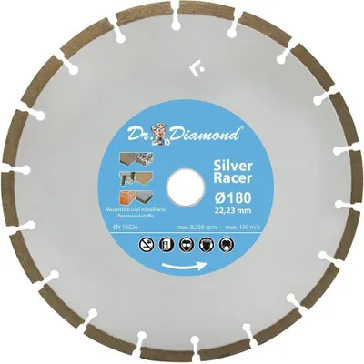 Produktbild von Diamanttrennscheibe Silver Racer - Ø 180 mm
