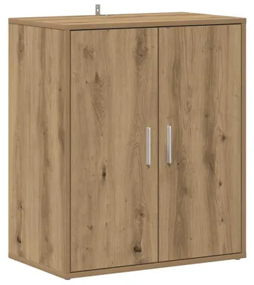 Immagine prodotto di vidaXL Portascarpe in rovere artigianale 60x35x70 cm Materiale a base di legno