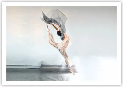 Produktbild von Poster - Poster ohne Rahmen - Tanz Frau Ballerina - 100x70 cm - Wand Bild - Wanddeko - Wandbilder - Kunstposter - Wandposter - Bilder - Kunstdruck - Wanddekoration - Wandbild - P2XAA100x70-5030
