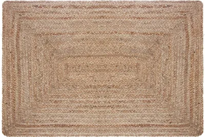 Obrázek produktu pro Obdélníkový jutový koberec 60x90 cm
