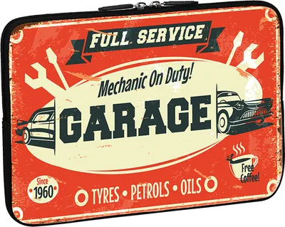 Produktbild von PEDEA Design Schutzhülle: garage 17,3