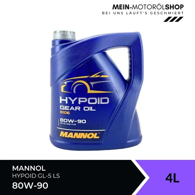 Produktbild von Mannol Mannol Hypoid 80W-90 GL-5 4 Liter Kanne Reifen