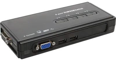 Immagine prodotto di InLine KVM Switch 4-> 1 USB-VGA mit Kabelsatz (60614H)