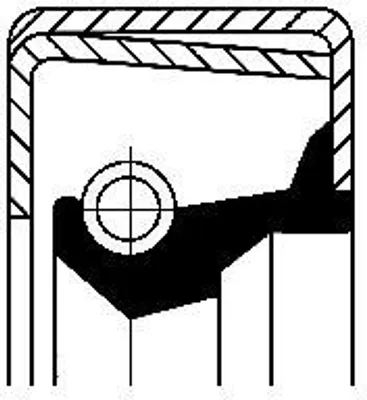 Immagine prodotto di CORTECO Anello di tenuta 19016371B