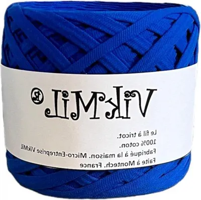 Produktbild von Famanu Baumwollgarn für DIY Macramé - Blau