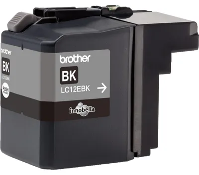Image de Brother LC12EBK Cartouche d'encre noire 2400pages