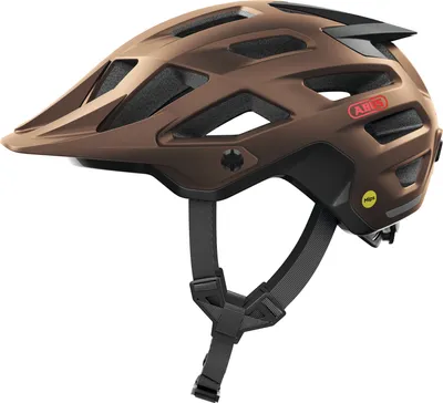 Produktbild von ABUS MTB-Helm Moventor 2.0 MIPS - Fahrradhelm mit Aufprallschutz für den Geländeeinsatz auf dem Mountainbike - All-Mountain-Helm für Damen und Herren - Kupfer Matt, Größe L (57-61 cm)