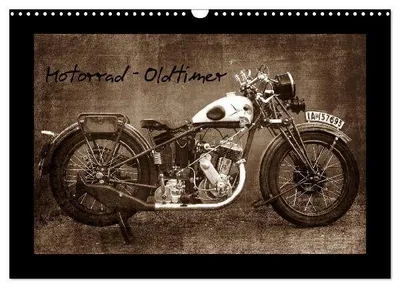Produktbild von Motorrad Oldtimer (Wandkalender 2026 DIN A3 quer), CALVENDO Monatskalender