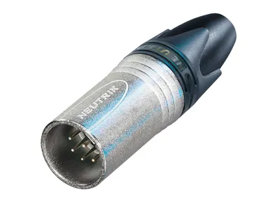 Produktbild von trik NC7MXX, XLR, Aluminium, Schwarz, Silber/Nickel, IP40, 1 mm², 1500 V